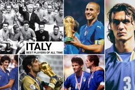 برترین بازیکنان تاریخ ایتالیا