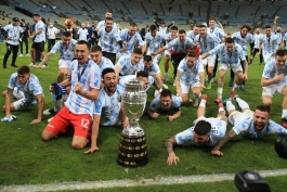 قهرمانی آرژانتین در کوپا آمریکا
