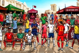 تیم های جام جهانی قطر