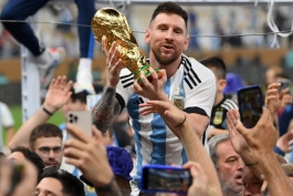 قهرمانی لیونل مسی در جام جهانی