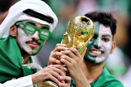 هواداران عربستان در جام جهانی
