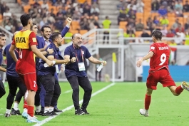 پخش زنده نوجوانان ایران و انگلیس