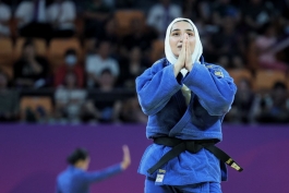 پیروزی جودوکار زن ایران در آسیا
