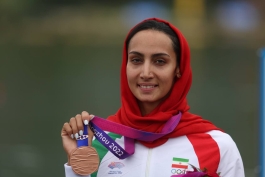 هدیه کاظمی: ۵ سال برای مدال بازی های آسیایی تلاش کردم 