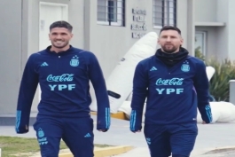تمرین تیم ملی آرژانتین