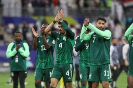 جشن پیروزی عربستانی ها مقابل عمان از دریچه دوربین طرفداری / گزارش تصویری