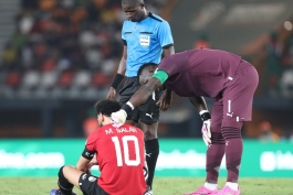 مصدومیت محمد صلاح در جام ملت های آفریقا