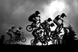 مسابقه دوچرخه سواری BMX در نیوزیلند