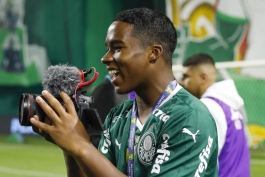 قهرمانی اندریک در لیگ برزیل 2023 با پالمیراس