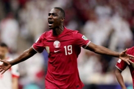 مهاجم قطر در جام ملتهای آسیا 2023