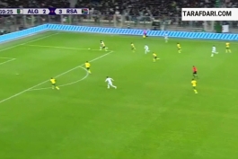 الجزایر 3-3 آفریقای جنوبی