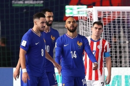 تیم ملی فوتسال فرانسه - جام جهانی فوتسال 2024 - تیم ملی فوتسال پاراگوئه 