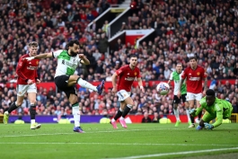گل محمد صلاح به منچستریونایتد