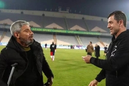 محتبی محرمی - کریم باقری - پیشکسوت های پرسپولیس - ورزشگاه آزادی 