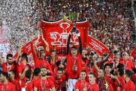  جشن قهرمانی تیم پرسپولیس در فصل ۰۳-۱۴۰۲ لیگ برتر ایران
