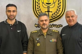 ارسلان مطهری- فرشاد پیوس- نیروی زمینی تهران
