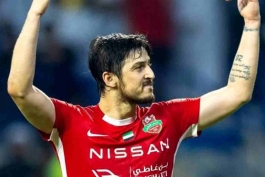 سردار آزمون- شباب الاهلی امارات- لیگ امارات