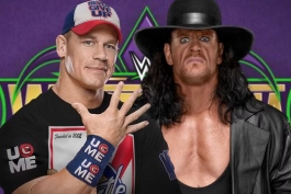 آندرتیکر  و جان سینا از بزرگترین ستارگان تاریخ کشتی کج و کمپانی WWE