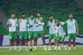 عکس از تمرین تیم ملی ایران