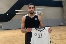 عکس از سالار منجی بسکتبالیست ایران