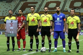 عکس از بازی فولاد خوزستان و استقلال خوزستان