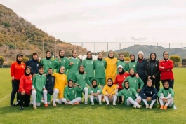 عکس از تیم ملی زنان ایران
