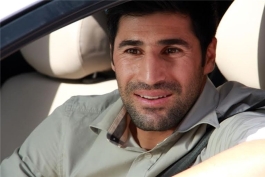 عکس از هاشم بیک زاده بازیکن سابق استقلال