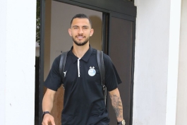 عکس از محمدرضا آزادی مهاجم استقلال