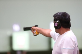 عکس از جواد فروغی تیرانداز ایرانی