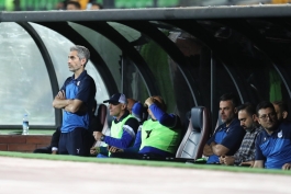 عکس از مجتبی جباری مربی استقلال