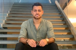 عکس از مرتضی پورعلی گنجی مدافع پرسپولیس 