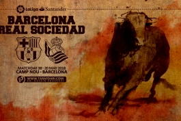 بارسلونا - رئال سوسیداد - لالیگا - FC Barcelona - La Liga - Real Sociedad