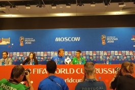 نشست خبری- جام جهانی 2018- تیم ملی مراکش