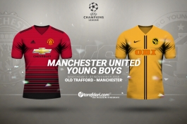 منچستریونایتد-یانگ بویز-لیگ قهرمانان اروپا-Young boys-Mancehster United-Uefa champions league