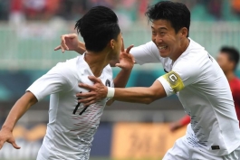 کره جنوبی- بازی های آسیایی 2018- AFC- تاتنهام