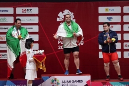 وزنه برداری - بازی های آسیایی جاکارتا