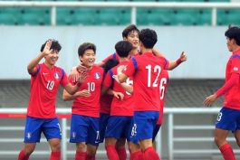 بازی های آسیایی جاکارتا-تیم ملی امید کره جنوبی