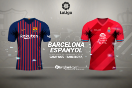 بارسلونا و اسپانیول-ترکیب رسمی