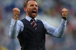 سرمربی تیم ملی انگلیس-انگلیس-جام جهانی 2018 روسیه-خوشحالی سرمربی سه شیرها