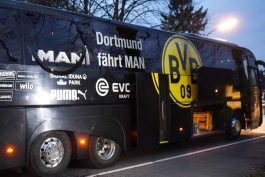 بمب گذاری در اتوبوس دورتموند-باشگاه دورتموند آلمان