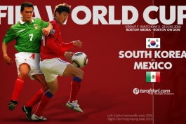 پیش بازی-جام جهانی 2018 روسیه-مکزیک-کره جنوبی