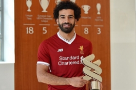 لیورپول-وینگر مصری لیورپول-بهترین بازیکن ماه لیورپول