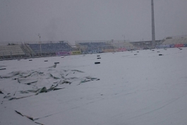 بارش برف-استادیوم-ورزشگاه برفی