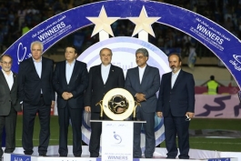 جشن قهرمانی استقلال-وزیر ورزش-فدراسیون فوتبال