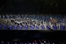 رژه کاروان ایران-افتتاحیه بازی های آسیایی جاکارتا