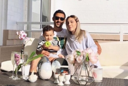 بازیکن ایرانی-لژیونر ایرانی-قوچان نژاد و همسرش