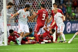 تیم ملی ایران-تیم ملی اسپانیا-جام جهانی 2018 روسیه