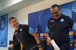 jorginho - sarri - ایتالیا - ناپولی 