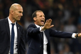 Allegri zidane - یوونتوس - رئال مادرید - ایتالیا - فرانسه