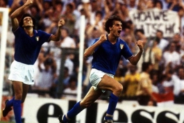 تیم ملی ایتالیا-جام جهانی 1982-گل تاردلی به آلمان-شادی گل تاردلی